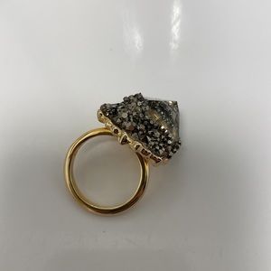 swarovski crystal cocktail ring PERFECT CONDITION